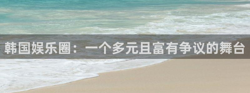 今年会网站登录流程：韩国娱乐圈：一个多元且富有争议的舞台